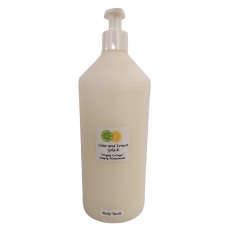 Handmade "Lime & Lemon Splash" Gentle Body Wash 1 litre